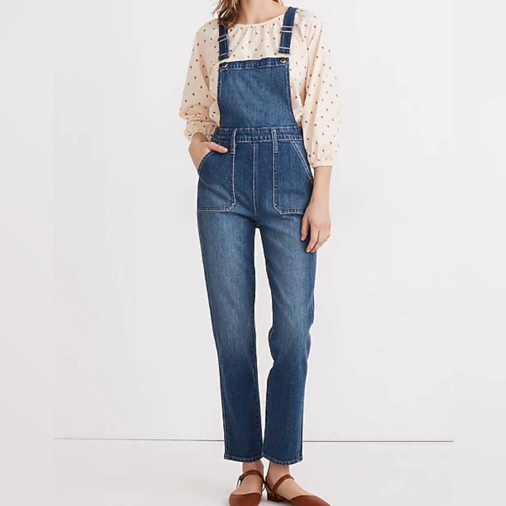 Madewell Stovepipe Overalls